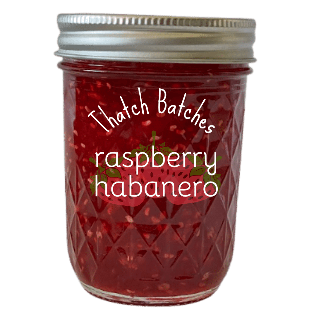Raspberry Habanero Jam The Spicy Sweet one thatchbatches