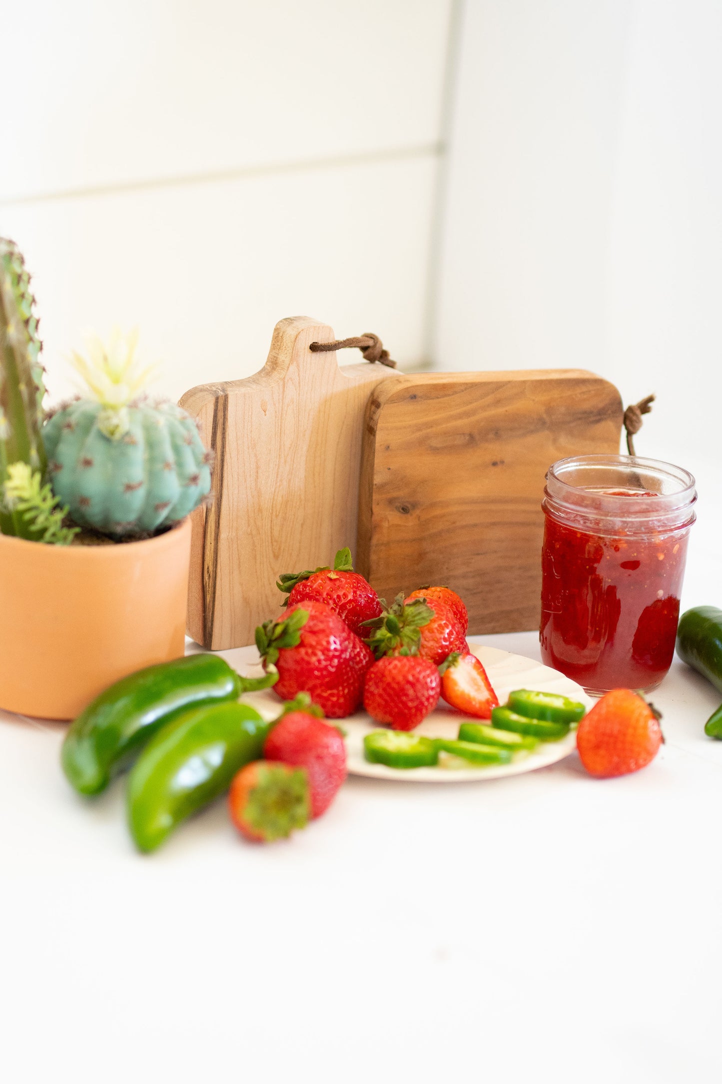 Strawberry Jalapeño Jam: A Spicy One