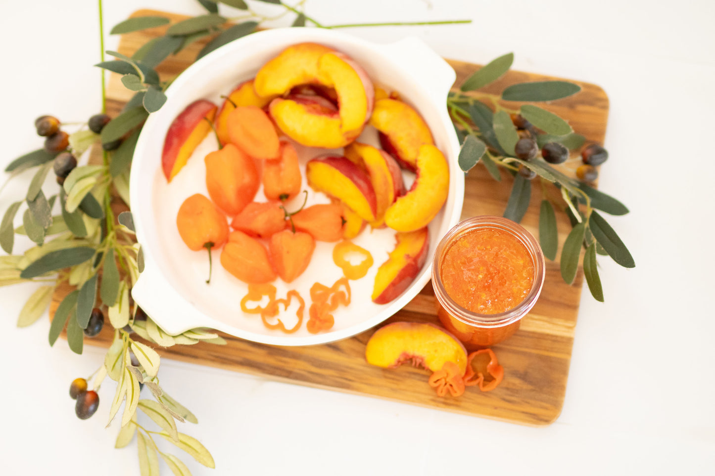 Peach Habanero: The Extra Spicy, Spicy Peach Jam