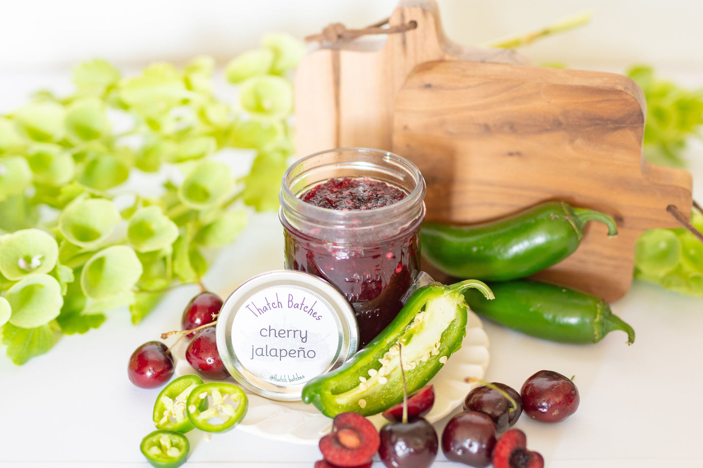 Cherry Jalapeño Jam: Sweet, Spicy, and Delicious.