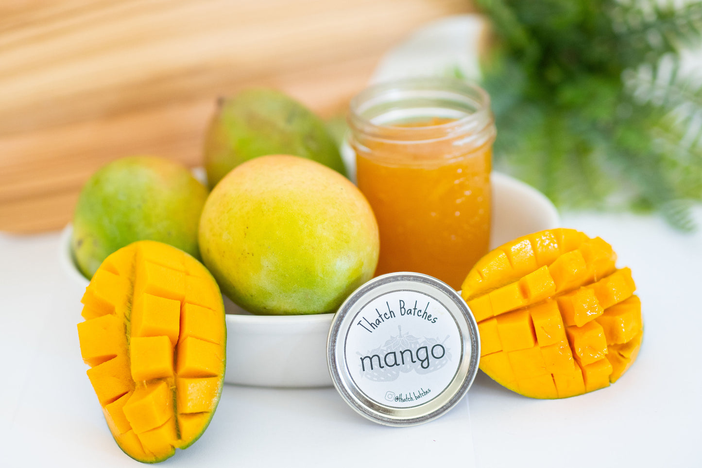 Mango Jam: It Makes the Man Go! (Because it tastes so good)