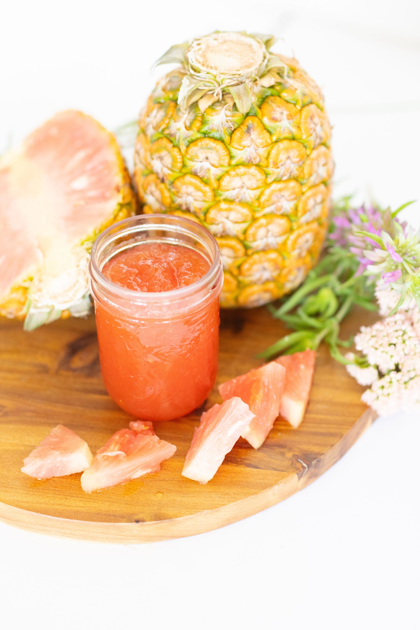 Pink Pineapple Jam: Literally from Pink Pineapples