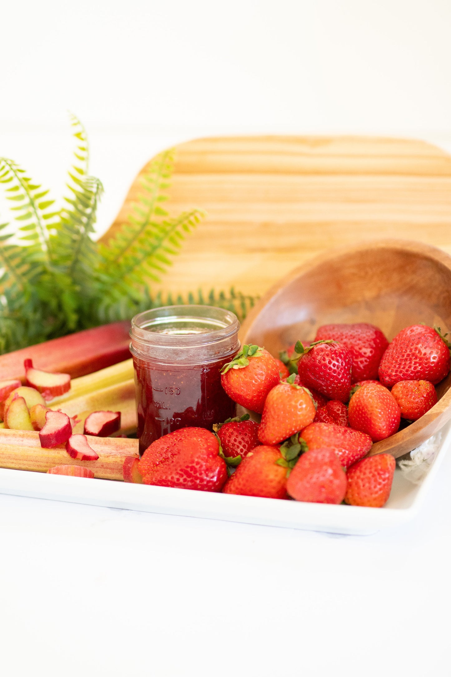 Strawberry Rhubarb Jam: Pie in a Jar