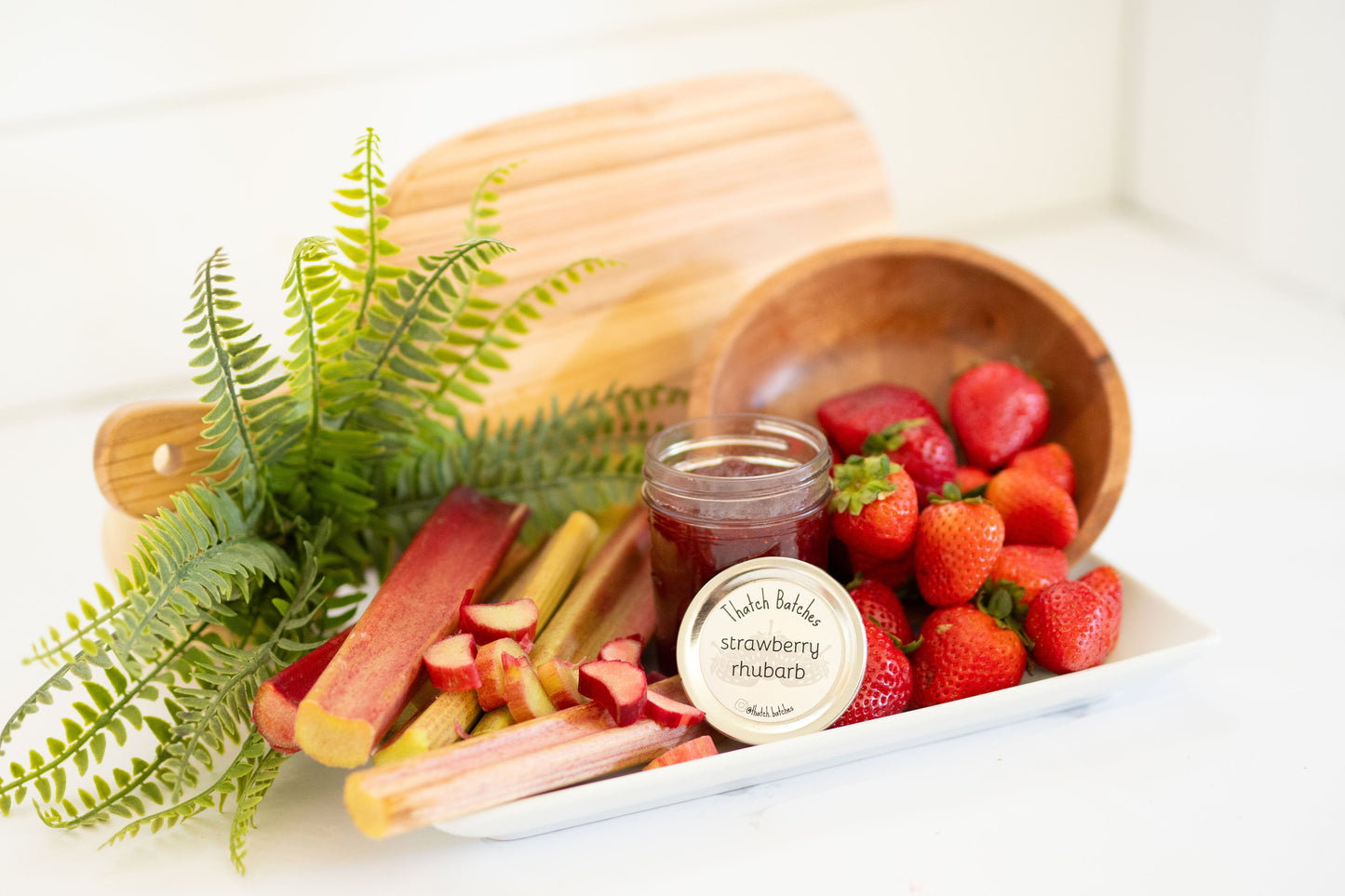 Strawberry Rhubarb Jam: Pie in a Jar