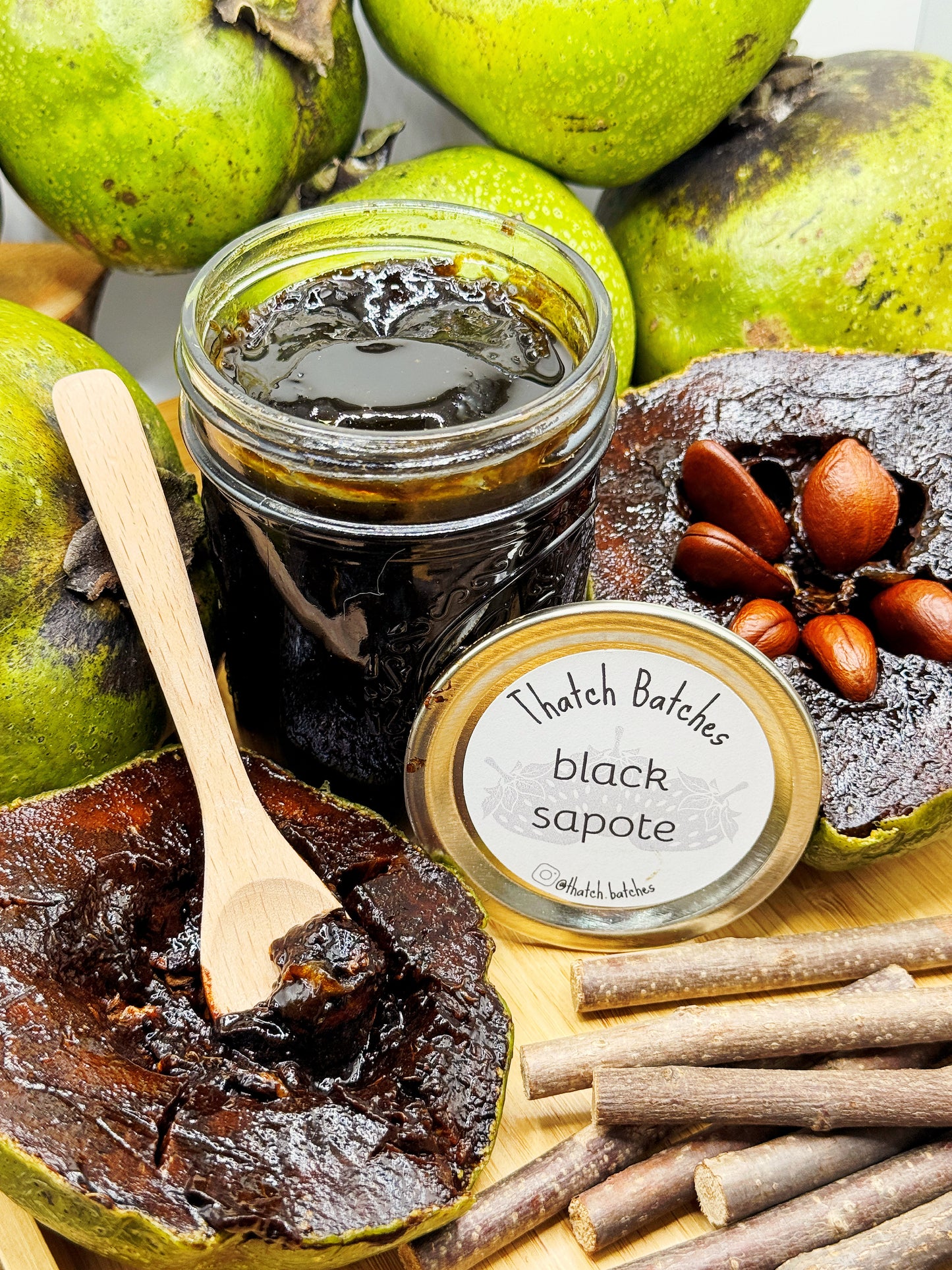 Black Sapote Jam: It's a Fudgy Pudding Disguised as Fruit