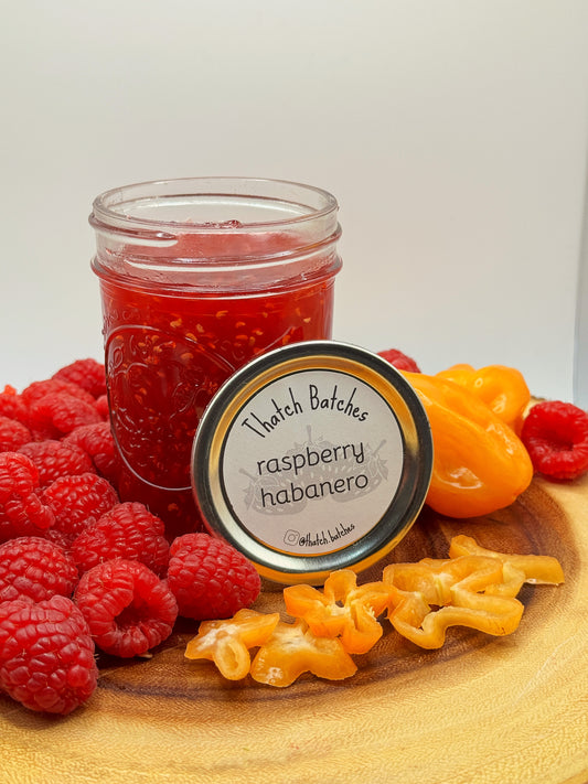 Raspberry Habanero Jam: The Spicy Sweet one