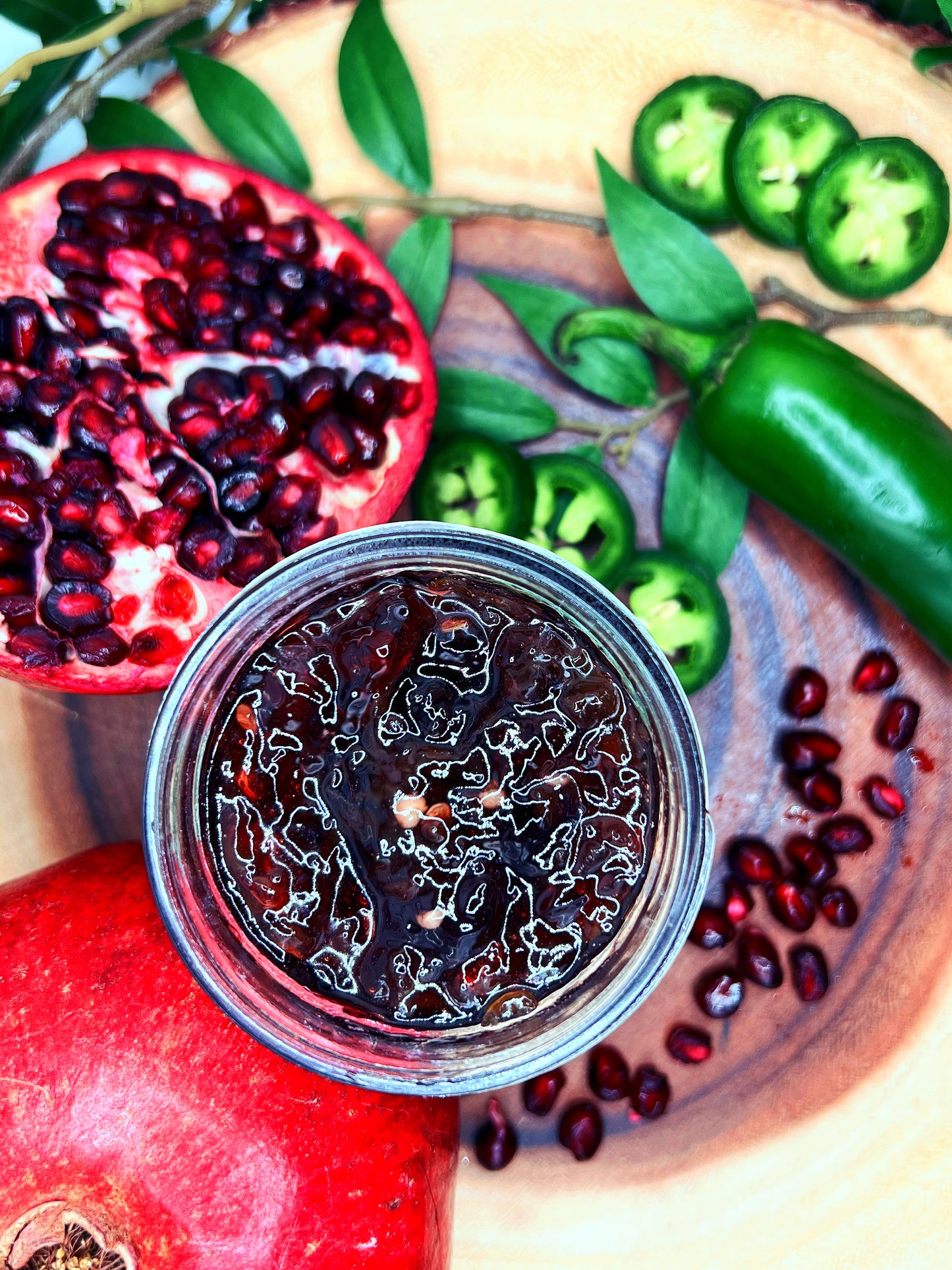Pomegranate Jalapeño Jelly: A Unique Spicy Jam
