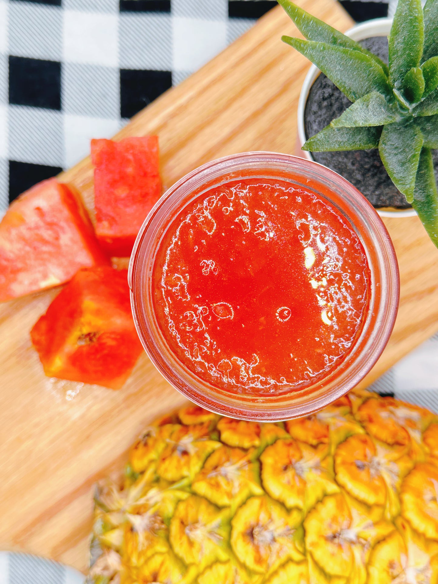 Pink Pineapple Jam: Literally from Pink Pineapples