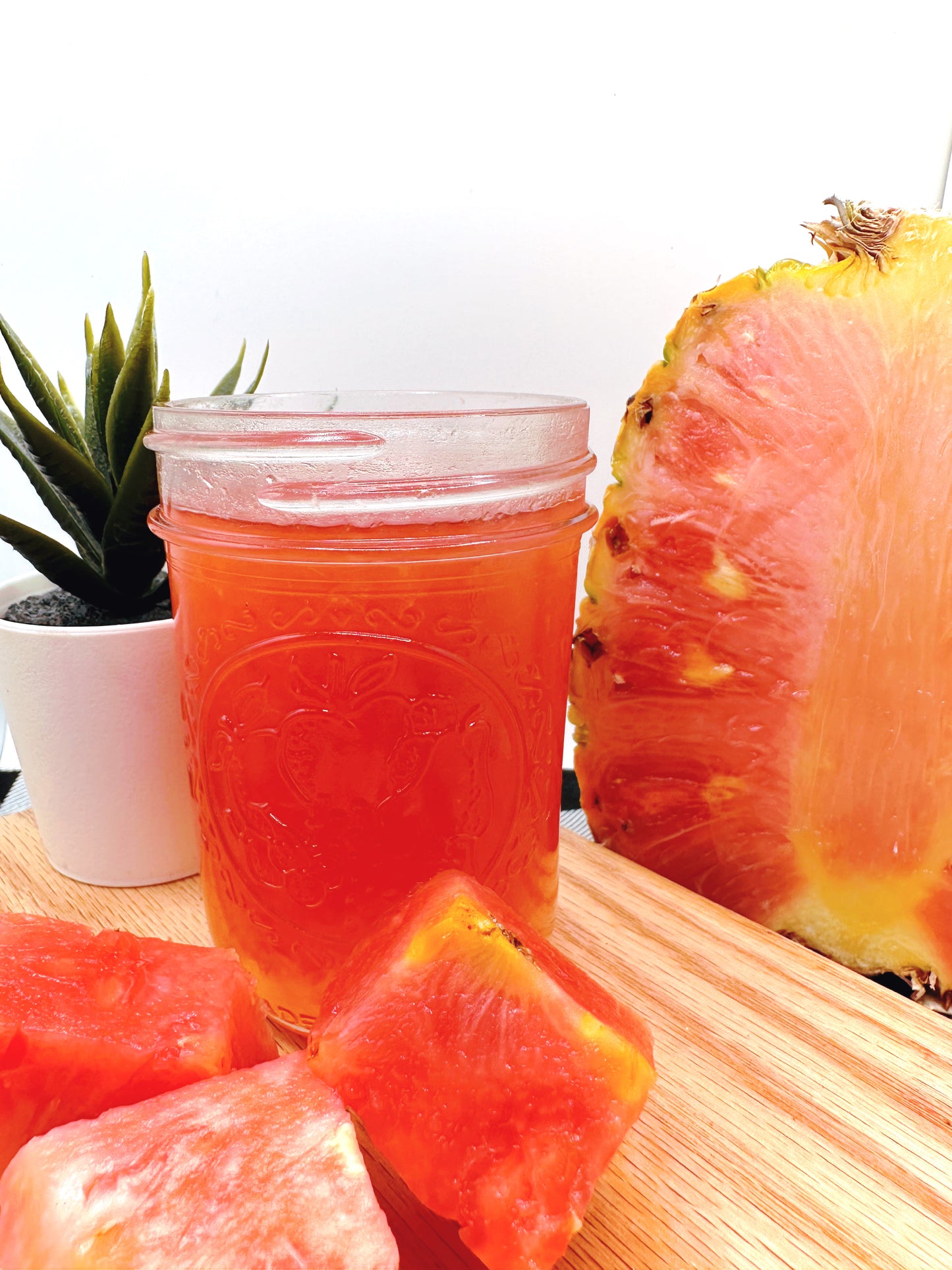 Pink Pineapple Jam: Literally from Pink Pineapples