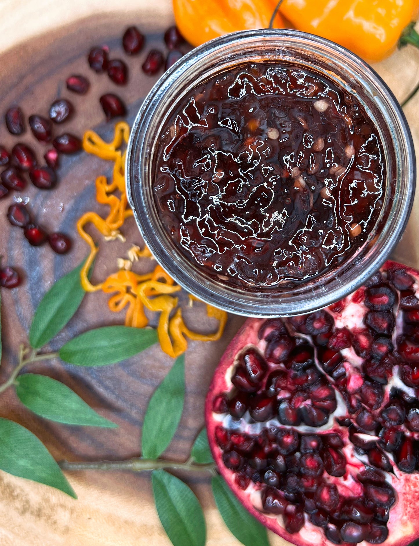 Pomegranate Habanero Jelly