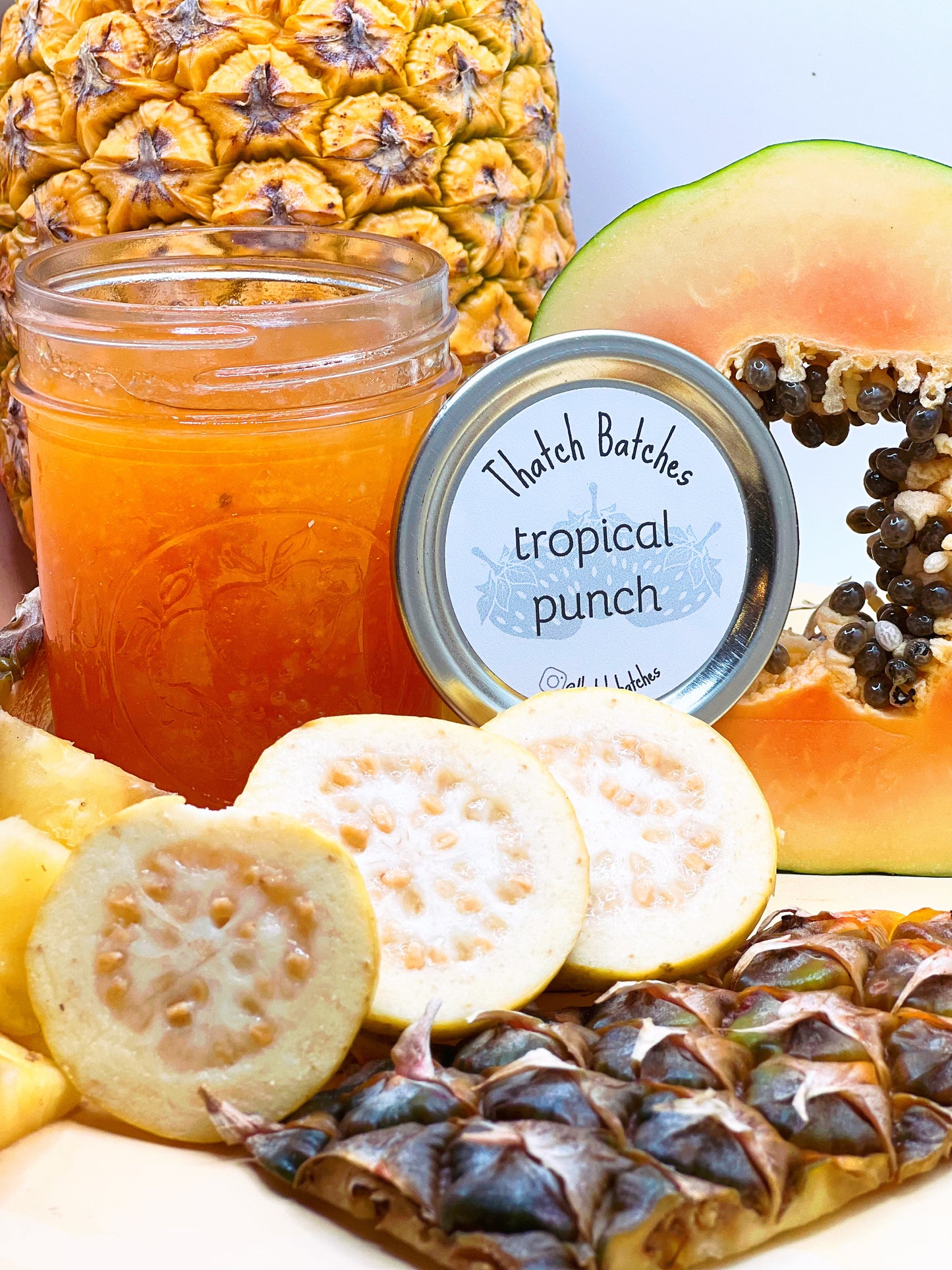 A jar of Tropical Punch Jam tastes like a throwback to your last vacation
