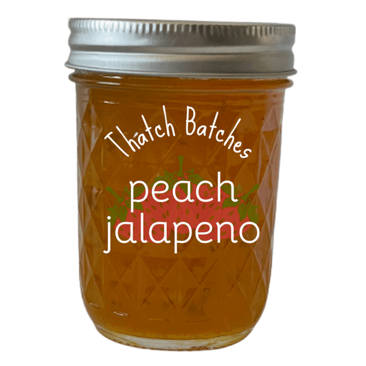 A jar of peach jalapeño jam is an excellent sweet and spicy jam crafted just for you!