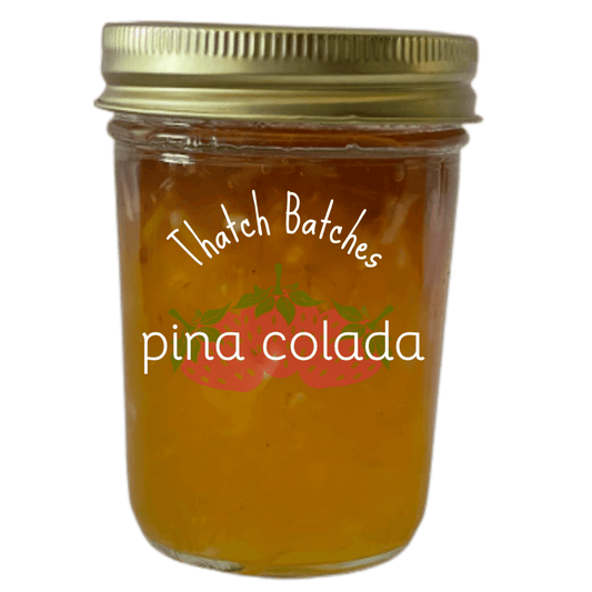 A jar of piña colada jam is basically a tropical vacation waiting for you in your fridge.