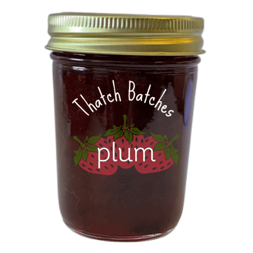 A jar of plum jam is the a truly classic flavor.