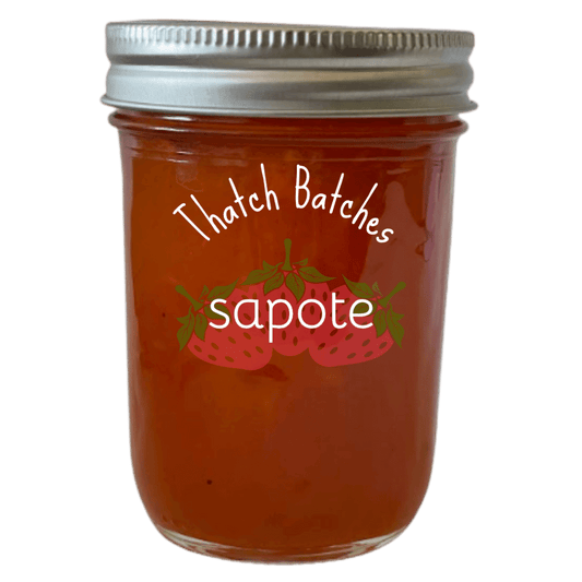 A jar of sapote jam tastes like sweet potatoes, pumpkin, and caramel, for the most part.