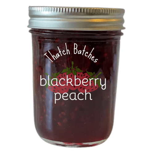 Blackberry Peach Jam is an awe inspiring mix of sweet and tart.