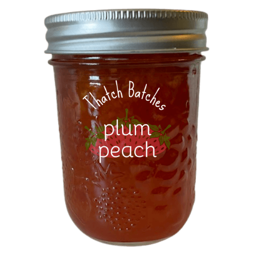 Plum Peach Jam A Delectable Duo thatchbatches